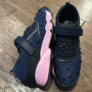 DIOR sneakers with jewels /WORN /Size 39.5